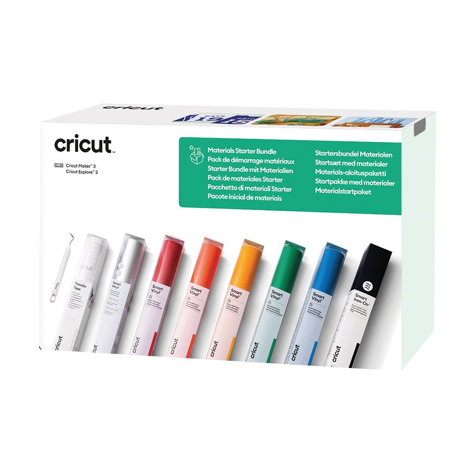 CRICUT® Maker un Explore materiālu un piederumu komplekts